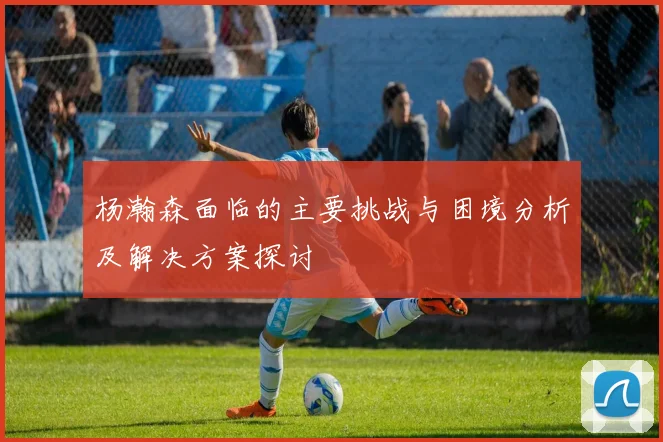 杨瀚森面临的主要挑战与困境分析及解决方案探讨